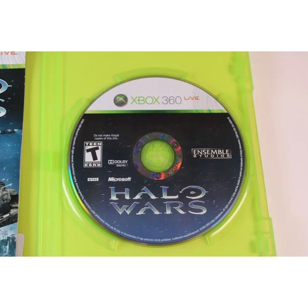 Halo Wars (Microsoft Xbox 360) Authentic, tested/works, Complete